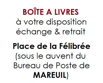 Boîte à livres – Mareuil